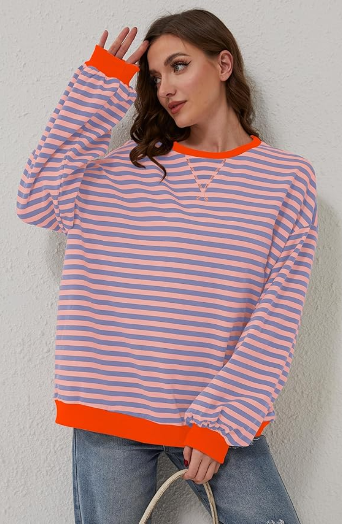 Amandine™ | Pull ample à col rond