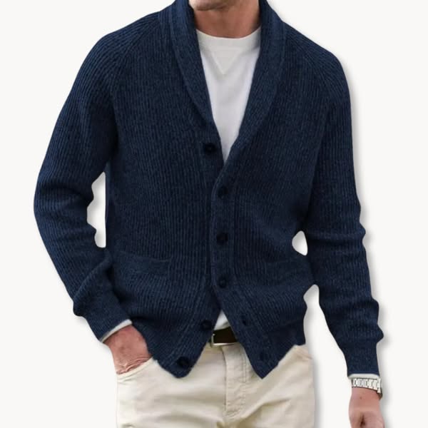 Daniel™ | Cardigan à col châle côtelé