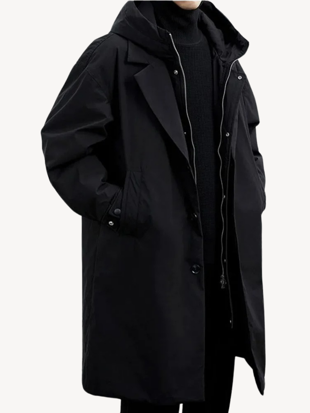 Nicolas™ | Trench-coat superposé