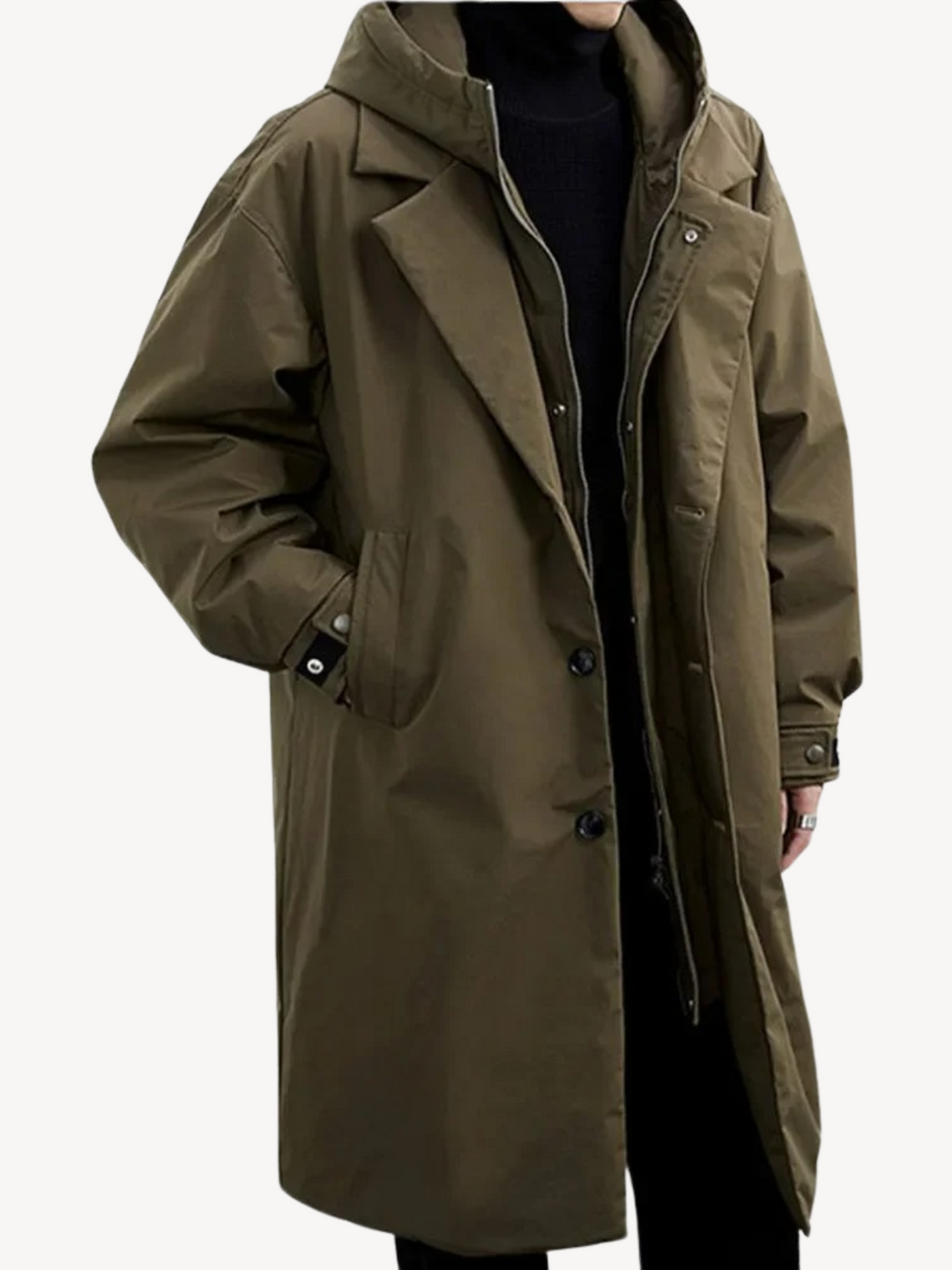 Nicolas™ | Trench-coat superposé