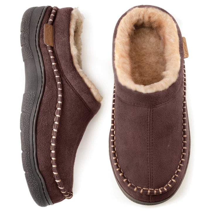 Alfred™ | Chaussons moccasins doublés confortables