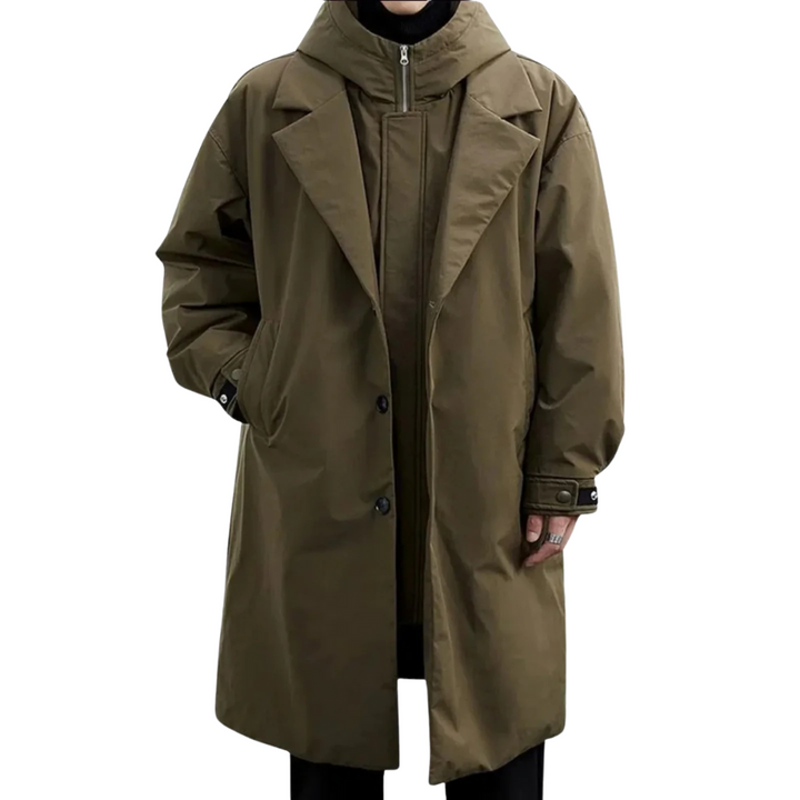 Nicolas™ | Trench-coat superposé