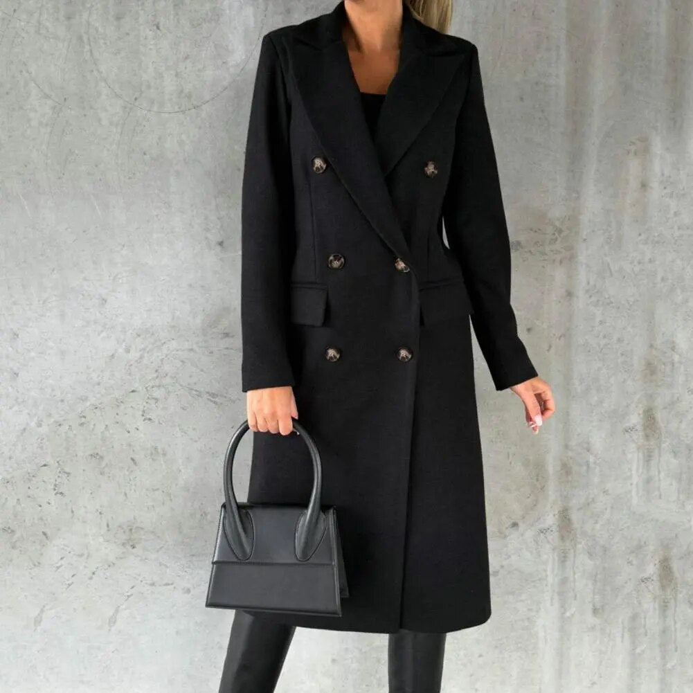 Jeanne™ | Manteau croisé sur mesure