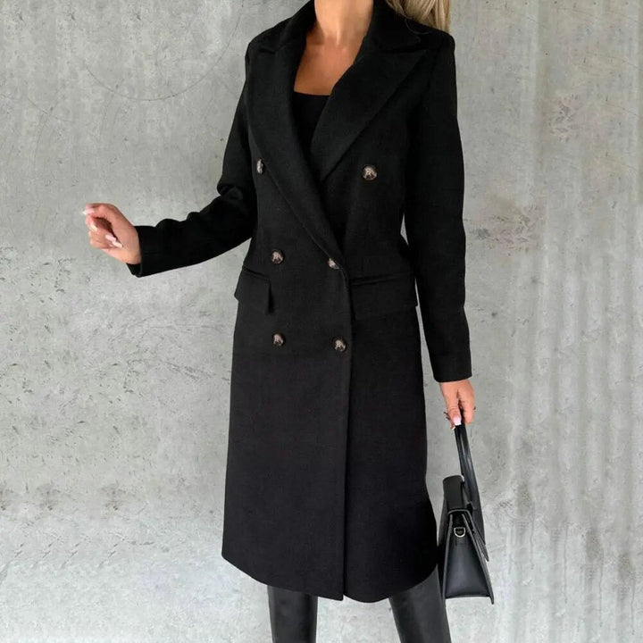 Jeanne™ | Manteau croisé sur mesure